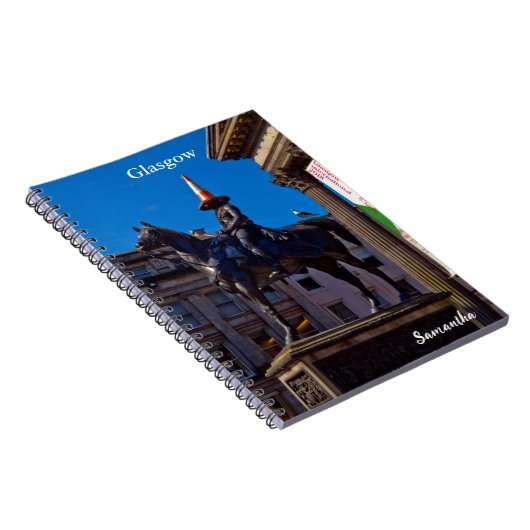 Glasgow Spiral Notebook Notizblock (Rechte Seite)