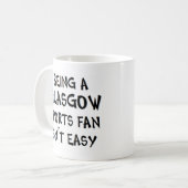 glasgow sports fan, being kaffeetasse (Vorderseite Links)