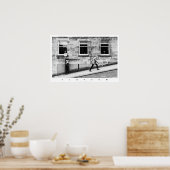 Glasgow Street Szene Poster (Küche)