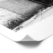 Glasgow Street Szene Poster (Ecke)