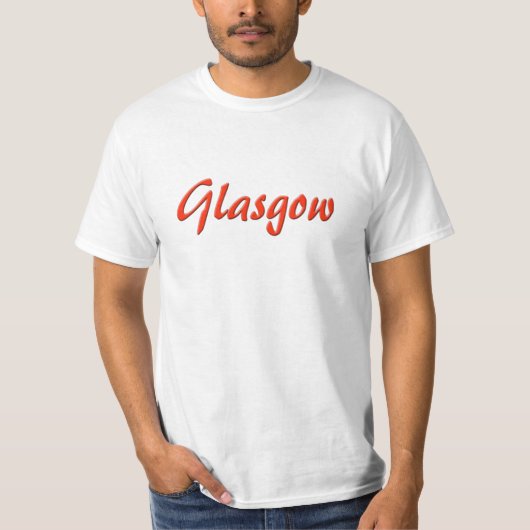 Glasgow-T-Shirt T-Shirt (Vorderseite)