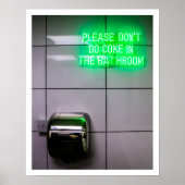 Glasgow-Toilette Poster (Vorne)