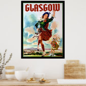 Glasgow Travel Poster (Küche)