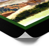 Glasgow Travel Poster (Ecke)