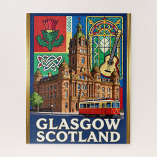 Glasgow viktorianische Architektur Schottland Puzzle