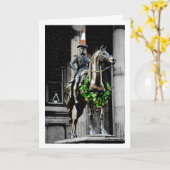 Glasgow-Weihnachten Karte (Gelbe Blume)