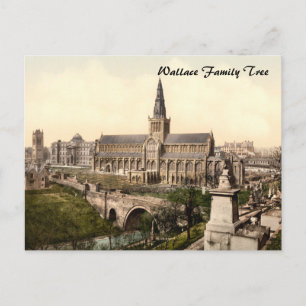 Glasgower Kathedrale, Glasgow, Schottland Postkarte