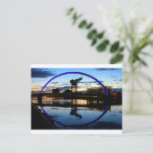 Glasgows "squinty bridge", Allan Topen Fotografy Postkarte (Stehend Vorderseite)