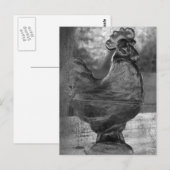 Glashahn Postkarte (Vorne/Hinten)