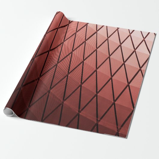 GLASHAUS FENSTER GESCHENKPAPIER (Ungerollt)