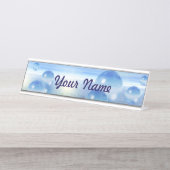 Glasherden Schreibtischnamensplakette (Vorderseite )
