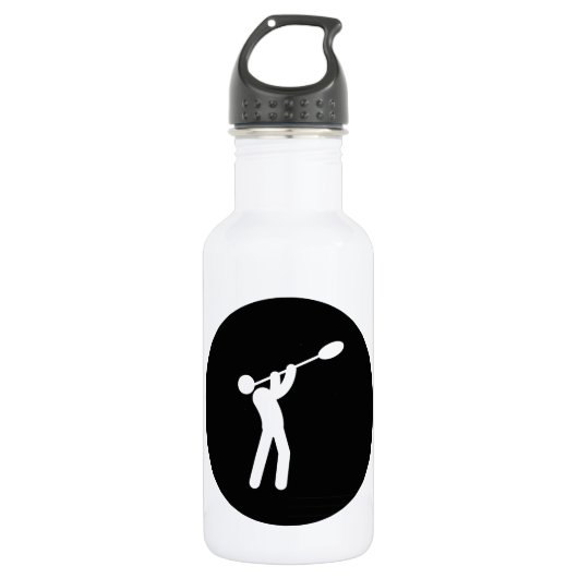 Glasherstellung Edelstahlflasche (Vorderseite)