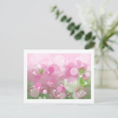 Glasherzen Valentine Postkarte (Stehend Vorderseite)