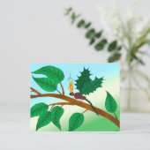 Glashinsekten aussehen - Snapdragon-Fly Postkarte (Stehend Vorderseite)