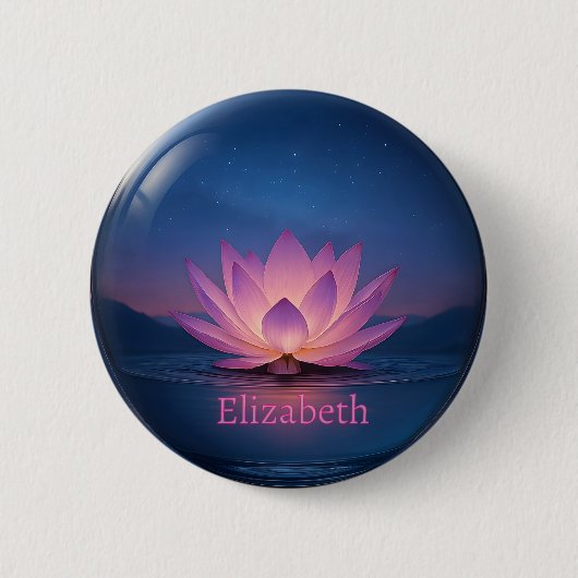 Glashüte Lotus mit Individuelle Name Button (Vorderseite)