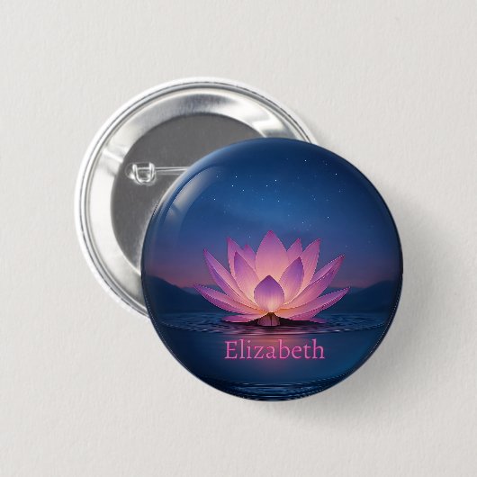 Glashüte Lotus mit Individuelle Name Button (Vorne & Hinten)