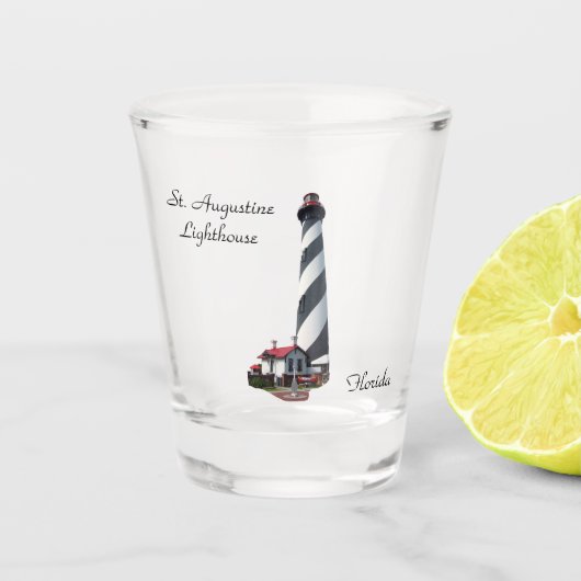 Glashütte St. Augustine Schnapsglas (Vorderseite)