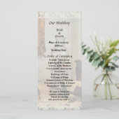 Glashütte und Stereoptiker Hochzeitsprogramm Programm (Stehend Vorderseite)