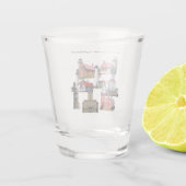 Glashütten-Glass im Lake Superior Schnapsglas (Rückseite)