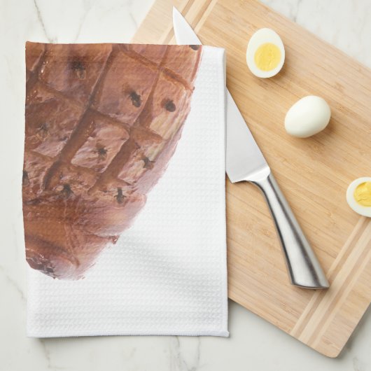 Glasierhahn Geschirrtuch (Viertel Falte)