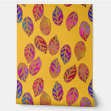 Glasierte Blätter im Sommer