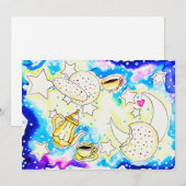 Glasierte Cookie-Kunst Einladung (Vorne/Hinten)
