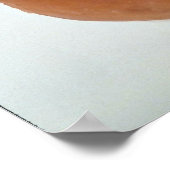 Glasierte Donut-Teigwaren Poster (Ecke)