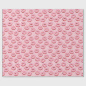 Glasierte Donuts Nahtloser Hintergrund Geschenkpapier (Flach)