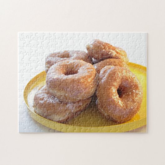 glasierte Donuts Puzzle (Horizontal)