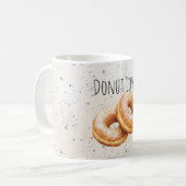 Glasierte Donuts Süße Leckereien Kaffeetasse (Vorderseite Links)