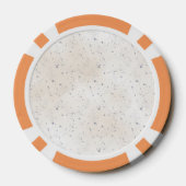 Glasierte Donuts Süße Leckereien Pokerchips (Rückseite)