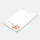 Glasierte Donuts Süße Leckereien Post-it Klebezettel (angewinkelt)