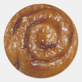 Glasierte Rollen rund glänzende Aufkleber