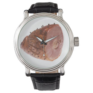 Glasig-glänzender Schinken Armbanduhr