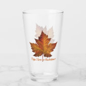 Glaskanada Ahornblatt-Gläser Kanadas Glas (Rückseite)