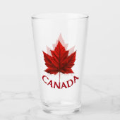 Glaskanada Ahornblatt-Gläser Kanadas Glas (Vorderseite)