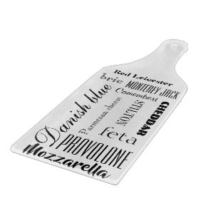 Glaskäseplatte Schneidebrett