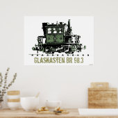 Glaskäste Poster (Küche)