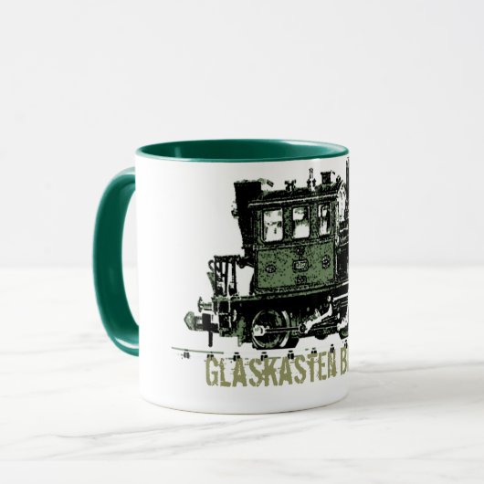 Glaskasterische Tasse (Vorderseite Links)
