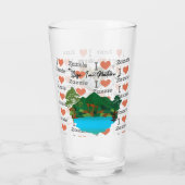 Glaskelch Glas (Rückseite)