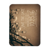 Glaskeramikgläser Save the Date Magnet (Vertikal)