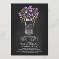 Glaskeramikplatte Brautdusche Einladung