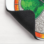 GlasKleeblatt Mousepad (Ecke)