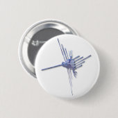 Glasknopf Nazca Hummingbird Button (Vorne & Hinten)