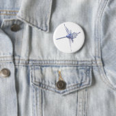 Glasknopf Nazca Hummingbird Button (Beispiel)