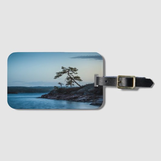 Glaskogen Schweden Gepäckanhänger (Vorderseite (Horizontal))