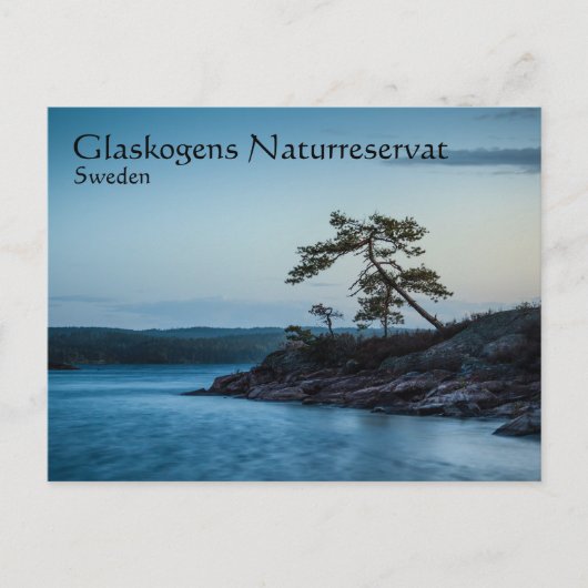 Glaskogen Schweden Postkarte (Vorderseite)