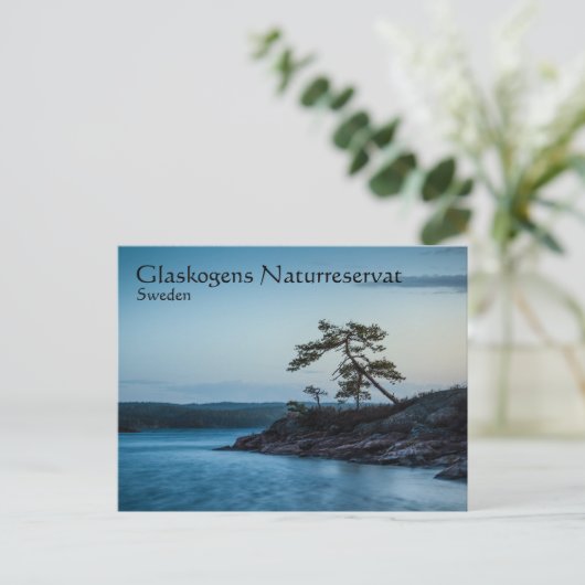 Glaskogen Schweden Postkarte (Stehend Vorderseite)