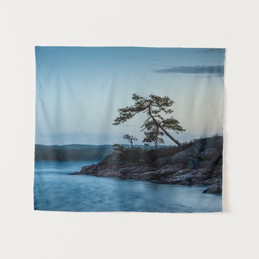 Glaskogen Schweden Wandteppich (Vorderseite (Horizontal))