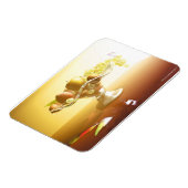 Glaskorb mit Früchten und Batterie Magnet (Linke Seite)